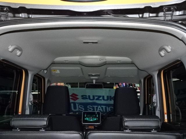 スペーシアギア ギア　ＨＹＢＲＩＤ　ＸＺ　３型　ＣＤラジオパワースライドドア　衝突被害軽減ブレーキ・後退時ブレーキサポート・キーレスプッシュスタート・フルオートエアコン・スリムサーキュレーター・アイドリングストップ・ステアリングオーディオスイッチ・クルーズコントロール（12枚目）