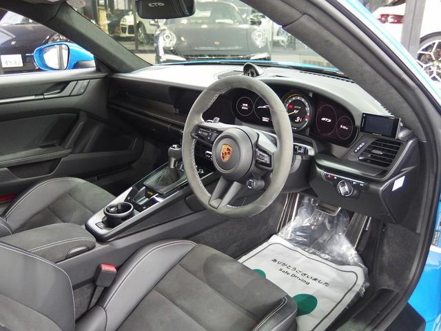 ９１１ ９１１ＧＴ３　スポクロ　フロントリフティング　ＬＥＤヘッドライト　２０／２１鍛造アルミホイール　Ｒａｃｅ－Ｔｅｘステアリング　Ｒａｃｅ－Ｔｅｘルーフライニング　ハーフレザーシート　シートヒーター　クルコン　アップルカープレイ（2枚目）