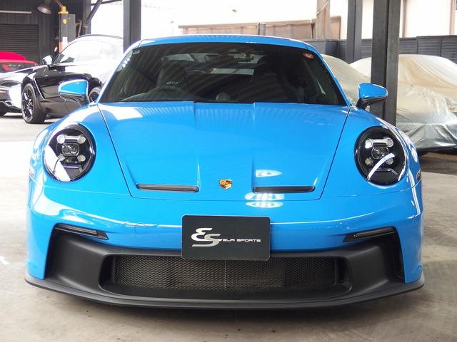 ９１１ ９１１ＧＴ３　スポクロ　フロントリフティング　ＬＥＤヘッドライト　２０／２１鍛造アルミホイール　Ｒａｃｅ－Ｔｅｘステアリング　Ｒａｃｅ－Ｔｅｘルーフライニング　ハーフレザーシート　シートヒーター　クルコン　アップルカープレイ（4枚目）