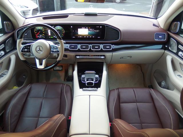 GLS GLS600 4マチック 23inアルミ マイバッハクロームPKG 電動格納式ランニングボード 全席シートヒータ 全席シートエアコン 温冷機能付カップホルダー クーリングボックス ブルメスター リアエンターテイメントシステム(2枚目)