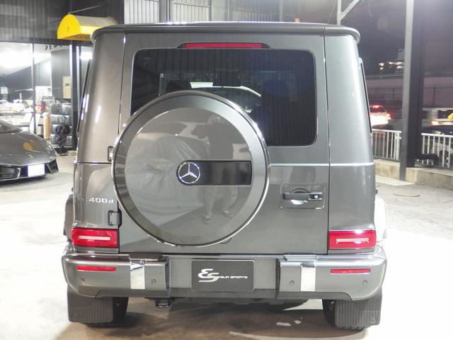 Ｇクラス Ｇ４００ｄ　ＡＭＧライン　ラグジュアリーＰＫＧ　２０ｉｎアルミ　ブルメスターサウンド　サンルーフ　前後シートヒーター　アダプティブクルコン　デジタルインナーミラー　フルセグＴＶ（9枚目）