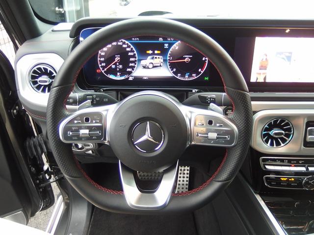 Ｇクラス Ｇ４００ｄ　ＡＭＧライン　ラグジュアリーＰＫＧ　２０ｉｎアルミ　ブルメスターサウンド　サンルーフ　前後シートヒーター　アダプティブクルコン　デジタルインナーミラー　フルセグＴＶ（42枚目）