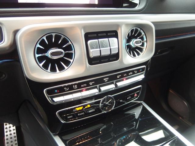 Ｇクラス Ｇ４００ｄ　ＡＭＧライン　ラグジュアリーＰＫＧ　２０ｉｎアルミ　ブルメスターサウンド　サンルーフ　前後シートヒーター　アダプティブクルコン　デジタルインナーミラー　フルセグＴＶ（44枚目）