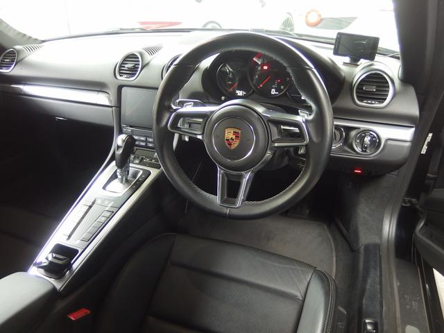 ７１８ケイマン ７１８ケイマン　ＥＵＲ－ＧＴワイドボディ　２１ｉｎアルミ　社外バルブ付マフラー　社外リアウィング　社外ダウンサス　キセノンヘッドライト　オートライト　電格ミラー　ブラックレザーシート　ＰＣＭ（32枚目）