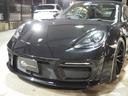 ７１８ケイマン　ＥＵＲ－ＧＴワイドボディ　２１ｉｎアルミ　社外バルブ付マフラー　社外リアウィング　社外ダウンサス　キセノンヘッドライト　オートライト　電格ミラー　ブラックレザーシート　ＰＣＭ（15枚目）