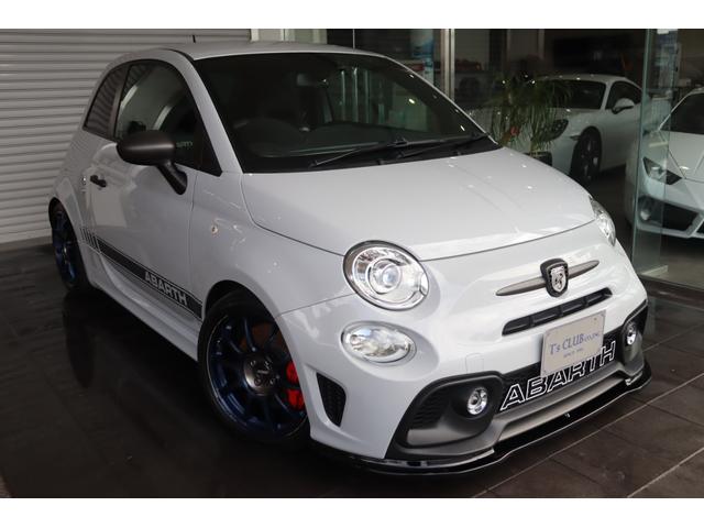 アバルト５９５ コンペティツィオーネ　禁煙　キセノン　ＨＫＳ車高調　ＲＡＹＳ１７インチ　Ｒ‘ｓＲａｃｉｎｇフロントスポイラー　クリアランスソナー　キーレス　ＥＴＣ　マルチファンクションステアリング　ドライブレコーダー　Ｆｏｒｇｅインテーク（2枚目）