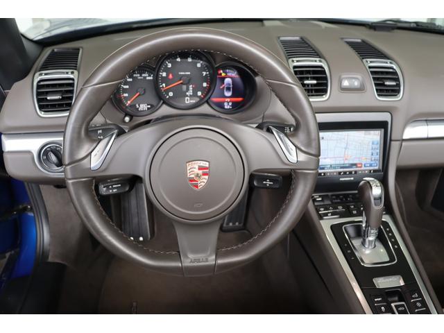 ボクスター ボクスター 禁煙車 2トーンレザーシート キセノン 純正ナビ地デジTV バックカメラ シートヒーター オートライト ドライブレコーダー 純正18インチアルミ ウィンドーリフレクター ETC キーレス(13枚目)