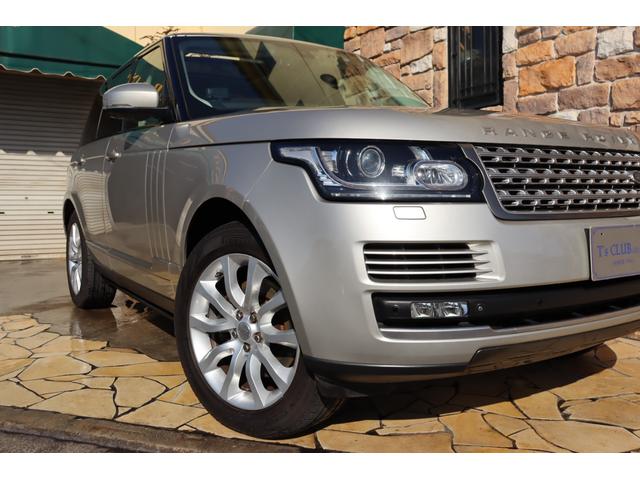 レンジローバー ３．０　Ｖ６　スーパーチャージド　ヴォーグ　禁煙ワンオーナー車　キセノン　ブラウンレザー　パノラマサンルーフ　純正２０インチアルミ　純正ナビ地デジＴＶ　クリアランスソナー　３６０カメラ　電動サイドステップ　ＥＴＣ　ウッドコンビステアリング（7枚目）