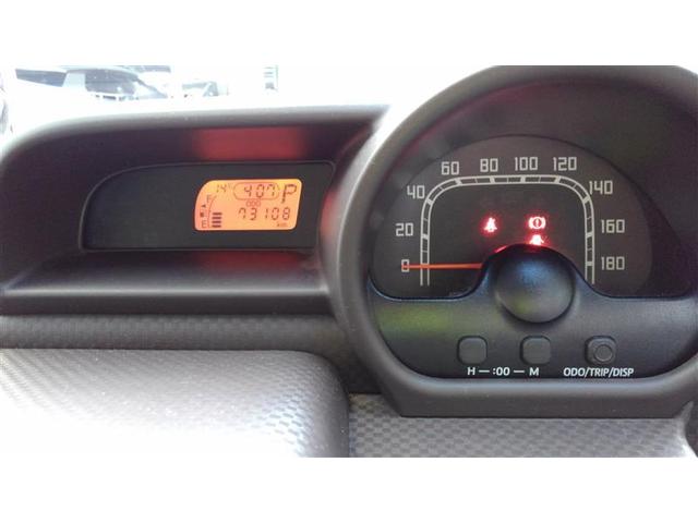 目線の移動が少ないセンターメーターです　デザインもシンプルで見た目もかわいい丸形です