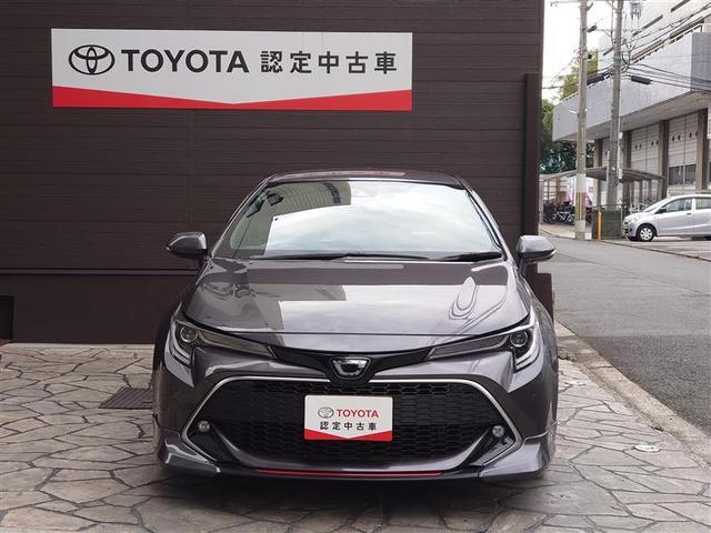 カローラスポーツ Ｇ　Ｚ　１オーナ　地デジＴＶ　ＥＳＣ　インテリキー　キーレス　Ｂカメ　ドラレコ　衝突軽減Ｂ　オートクルーズコントロール　エアコン　エアロ　ハーフレザーシート　ＥＴＣ車載器　ＡＢＳ　ＬＥＤライト　メモリーナビ（3枚目）