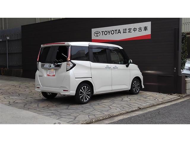 ルーミー カスタムＧ－Ｔ　助手席エアバック　両側オートスライドドア　スマートキープッシュスタート　ＬＥＤライト　１オーナー　横滑り防止機能　クルコン　ＥＴＣ付　アルミホイール　キーレス　ＤＶＤ　ナビ＆ＴＶ　セキュリティ　ＡＢＳ（5枚目）