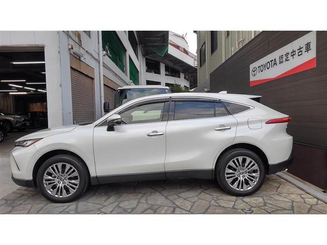 ハリアーハイブリッド Ｚ　レザーパッケージ　ナビＴＶ　ＬＥＤライト　本革　エアコン　横滑り防止　ドラレコ付　クルーズコントロール　Ｐシート　メディアプレイヤー接続　キーレスエントリー　フルセグテレビ　アイドリングストップ　アルミ　１オーナー（3枚目）