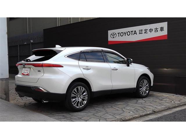 ハリアーハイブリッド Ｚ　レザーパッケージ　ナビＴＶ　ＬＥＤライト　本革　エアコン　横滑り防止　ドラレコ付　クルーズコントロール　Ｐシート　メディアプレイヤー接続　キーレスエントリー　フルセグテレビ　アイドリングストップ　アルミ　１オーナー（5枚目）