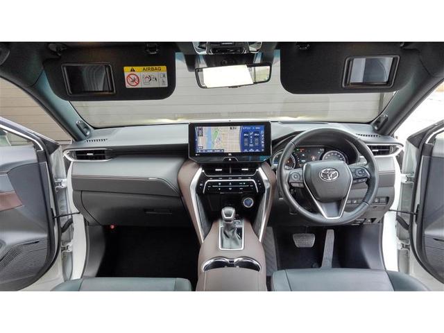 ハリアーハイブリッド Ｚ　レザーパッケージ　ナビＴＶ　ＬＥＤライト　本革　エアコン　横滑り防止　ドラレコ付　クルーズコントロール　Ｐシート　メディアプレイヤー接続　キーレスエントリー　フルセグテレビ　アイドリングストップ　アルミ　１オーナー（11枚目）