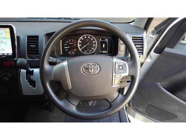 ハイエースバン DX プリクラッシュセーフティ ドラレコ エアバック フルセグTV リモコンキー ワンオーナー パワーステアリング セキュリティーアラーム ミュージックプレイヤー接続可 メモリナビ DVD ナビ&TV(16枚目)