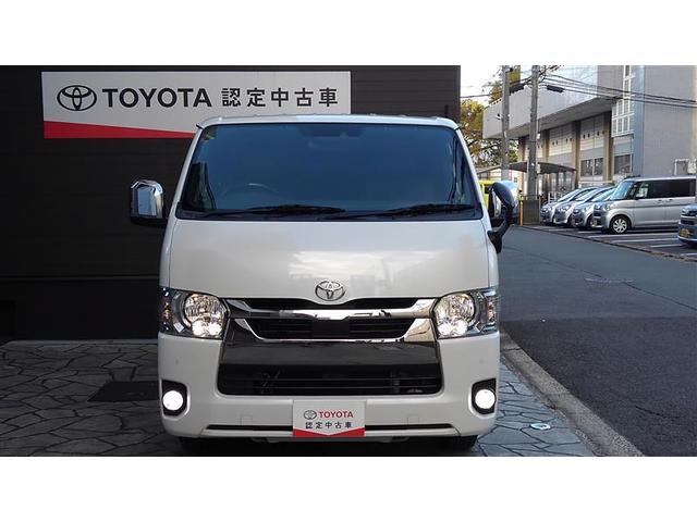 ハイエースバン スーパーGL ダークプライム フルフラットシート キーフリー オートエアコン アルミホイール Bカメ リアエアコン パワーウィンド 100V電源 LEDライト パワーステアリング ミュージックプレイヤー接続可 横滑防止 ナビTV(4枚目)