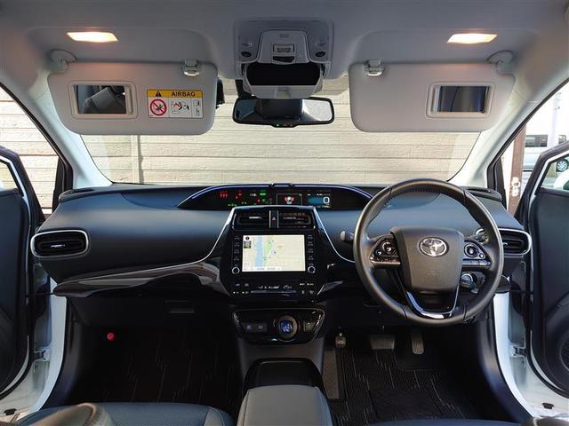 プリウス Aプレミアム 電動パワーシート 黒革シート AC100V アイドリングストップ機能 LEDライト 地デジフルセグ Rカメラ スマキー クルコン メモリナビ AC ETC キーレスエントリー イモビ アルミホイール(12枚目)