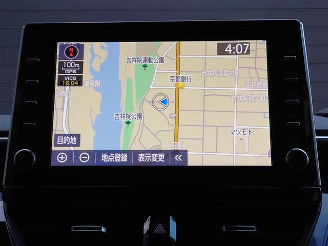 カローラツーリング ハイブリッド　Ｓ　インテリジェントクリアランスソナー　ドラレコ付き　Ｒカメラ　ＡＡＣ　ＬＥＤライト　メディアプレイヤー接続　１オーナー車　横滑防止装置　クルコン　ＥＴＣ車載器　ナビ＆ＴＶ　キーフリーシステム　イモビ（7枚目）