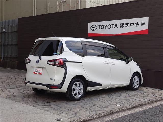 シエンタ ハイブリッド　Ｇ　セーフティーエディション　衝突軽減ブレーキ　スマキー　ＬＥＤヘッドライト　イモビライザー　１オーナー　クルーズコントロール　ウォークスルー　ＡＵＸ　バックモニター　エアバッグ　横滑り防止装置　ナビ・ＴＶ　メモリナビ　ＡＢＳ（5枚目）