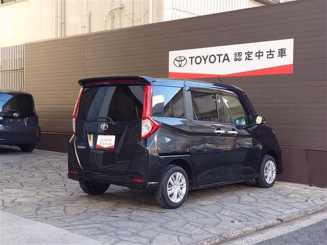 ルーミー G W電動ドア 地デジフルセグTV フルオートエアコン ワンオ-ナ- フルフラットシート スマキー ESC テレビ アイドルストップ 助手席エアバッグ 運転席エアバッグ LEDヘッドライト ETC AUX(4枚目)