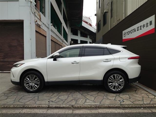 ハリアー Z レザーパッケージ TVナビ 1オーナー パノラマガラスルーフ 地上デジタル 盗難防止装置 革S パワ-シ-ト メモリナビ 横滑り防止機能 AUX ドラレコ付 エアバッグ Bモニター アルミ クルコン LED付 ABS(4枚目)