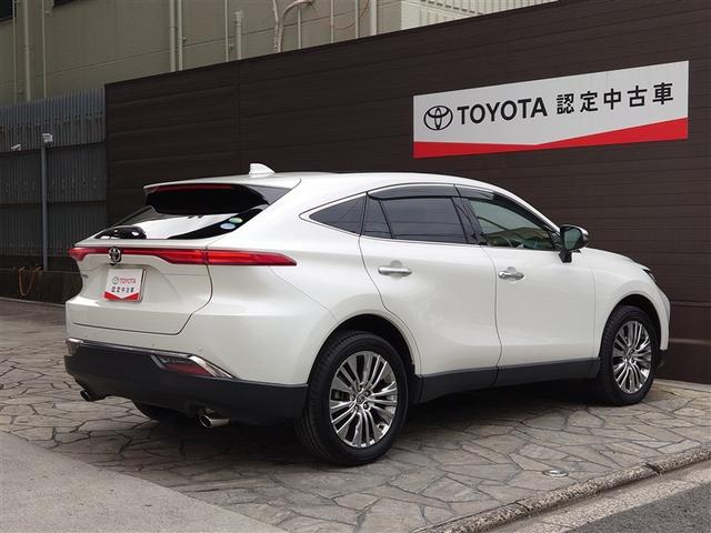 ハリアー Z レザーパッケージ TVナビ 1オーナー パノラマガラスルーフ 地上デジタル 盗難防止装置 革S パワ-シ-ト メモリナビ 横滑り防止機能 AUX ドラレコ付 エアバッグ Bモニター アルミ クルコン LED付 ABS(5枚目)