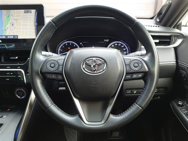 ハリアー Z レザーパッケージ TVナビ 1オーナー パノラマガラスルーフ 地上デジタル 盗難防止装置 革S パワ-シ-ト メモリナビ 横滑り防止機能 AUX ドラレコ付 エアバッグ Bモニター アルミ クルコン LED付 ABS(24枚目)