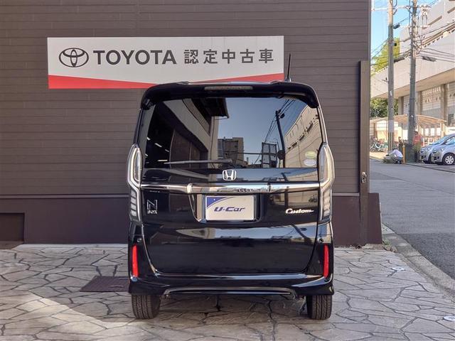 N-BOXカスタム G・Lホンダセンシング AW 助手席エアバッグ フルフラット 1セグTV キーレス アイドリングST セキュリティーアラーム スマ-トキ- リアカメラ ナビTV ETC 前車追従機能 サイドエアバッグ LEDヘッドライト(6枚目)