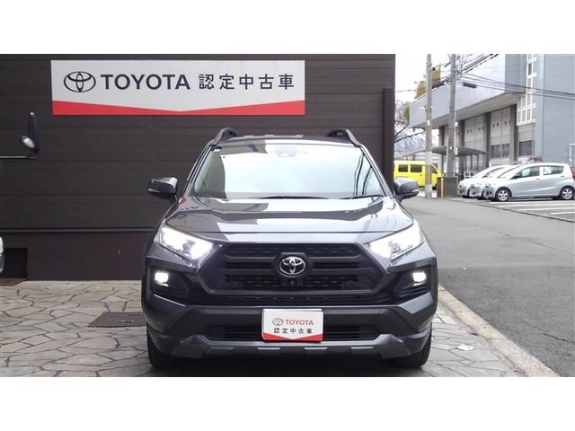 RAV4 アドベンチャー オフロードパッケージ アルミ エアコン ワンオ-ナ- パワーウィンドウ 横滑り防止 スマートキ- デュアルエアバッグ LEDライト キーレス 100V電源 盗難防止システム クルコン メモリーナビ ABS PS 地デジ(3枚目)