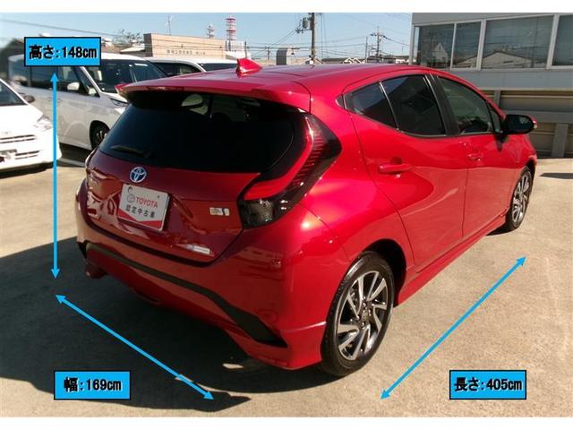 アクア Ｚ　トヨタ認定中古車　元試乗車　エアロ　ＬＥＤヘッドライト　スマートキー　１００Ｖ電源　アルミホイール　オートクルーズコントロール　点検記録簿　エアコン　ＥＳＣ　カーテンエアバッグ　ＥＴＣ　キーレス（3枚目）