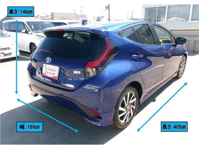 アクア Ｚ　トヨタ認定中古車　元試乗車　エアロ　ＬＥＤヘッドライト　スマートキー　１００Ｖ電源　アルミホイール　オートクルーズコントロール　点検記録簿　エアコン　ＥＳＣ　カーテンエアバッグ　ＥＴＣ　キーレス（3枚目）