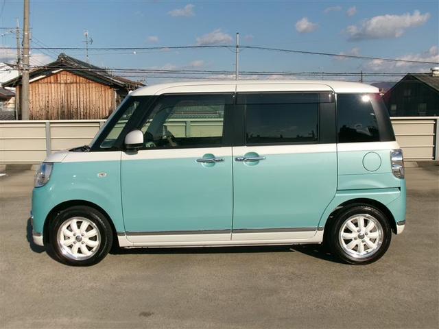 ムーヴキャンバス GメイクアップSA ロングラン保証付き車両 両側自動スライドドア ナビ&TV 衝突回避支援 地デジTV リアカメラ AAC プッシュスタートスマートキー LED Wエアバック DVD ドラレコ メモリーナビ(2枚目)