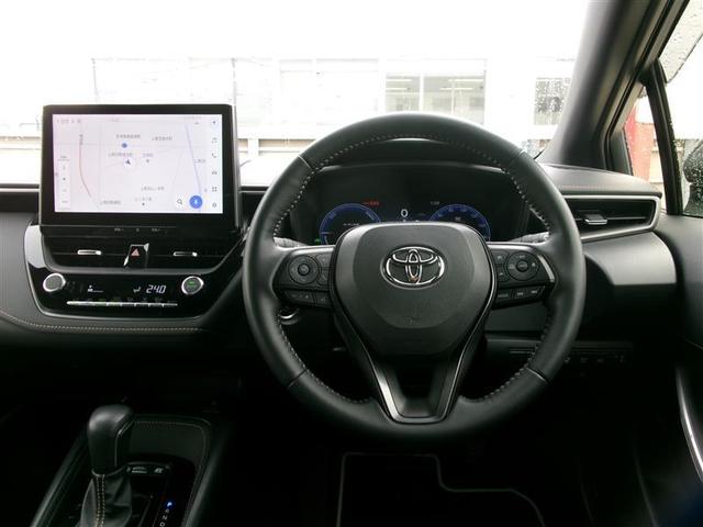 カローラ ハイブリッド　ダブルバイビー　トヨタ認定中古車　点検記録簿　バックモニター　インテリジェントクリアランスソナー　フルセグＴＶ　メモリーナビ　クルコン　ＥＴＣ　ＬＥＤヘッドランプ　ナビ＆ＴＶ　ドラレコ　キーレス　アルミホイール（4枚目）