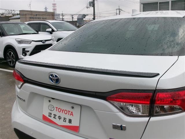 カローラ ハイブリッド　ダブルバイビー　トヨタ認定中古車　点検記録簿　バックモニター　インテリジェントクリアランスソナー　フルセグＴＶ　メモリーナビ　クルコン　ＥＴＣ　ＬＥＤヘッドランプ　ナビ＆ＴＶ　ドラレコ　キーレス　アルミホイール（18枚目）