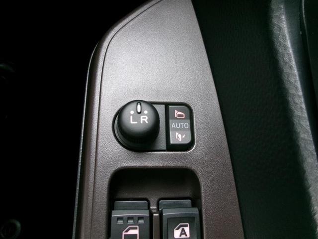 オート開閉タイプの電動格納式ドアミラーです。集中ドアロックと連動もできますので、ミラー開閉の手間も省けます。