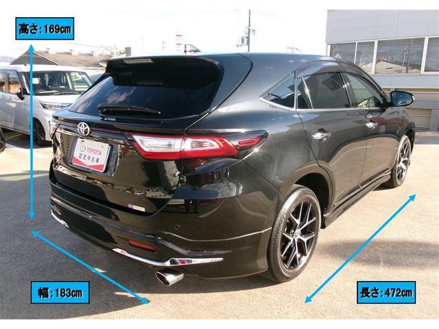 ハリアー プレミアム スタイルノアール トヨタ認定中古車 地デジ ナビTV TSS LEDヘッドライト ETC付 パワーシート 横滑り防止システム クルコン エアロ スマートキー DVD再生機能 メモリナビ AW オートエアコン ABS(3枚目)