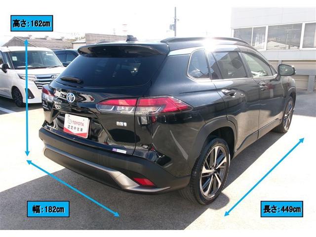 カローラクロス ハイブリッド Z トヨタ認定中古車 衝突軽減B スマキ- Bモニター アクティブクルーズコントロール DAナビ LED AC 運転席Pシート キーレス アルミ エアバッグ ABS パワーウィンドウ 横滑り防止機能 ナビ(3枚目)