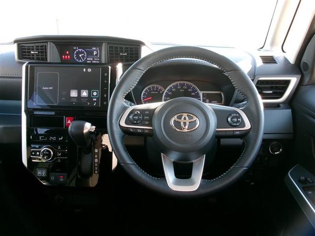 ルーミー カスタムＧ　トヨタ認定中古車　アイドリング　両側電動ＳＤ　ＬＥＤヘット　バックビューモニター　衝突回避ブレーキ　ＴＶ　地デジ　スマートキー　クルーズコントロール　点検記録簿　ＥＴＣ　オートエアコン　アルミホイール（4枚目）