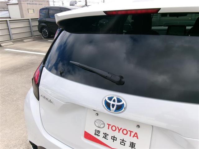 アクア Ｚ　トヨタ認定中古車　エアロ　ＬＥＤヘッドライト　スマートキー　１００Ｖ電源　アルミホイール　ドライブレコーダー　オートクルーズコントロール　点検記録簿　フルセグＴＶ　エアコン　ＥＳＣ　ナビ＆ＴＶ　ＥＴＣ（18枚目）