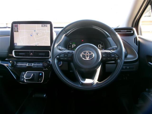 アクア Ｚ　トヨタ認定中古車　ＬＥＤヘッドライト　スマートキー　１００Ｖ電源　アルミホイール　ドライブレコーダー　オートクルーズコントロール　点検記録簿　エアコン　ＥＳＣ　ナビ　カーテンエアバッグ　ＥＴＣ（4枚目）