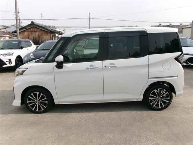 ルーミー カスタムＧ－Ｔ　トヨタ認定中古車　両側オートスライドドア　スマートキープッシュスタート　ＬＥＤライト　横滑り防止機能　クルコン　点検記録簿　ＥＴＣ付　アルミホイール　キーレス　ＤＶＤ　ドラレコ　ナビ＆ＴＶ　エアバッグ（2枚目）