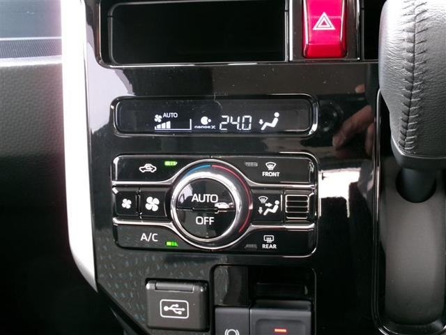 ルーミー カスタムＧ－Ｔ　トヨタ認定中古車　両側オートスライドドア　スマートキープッシュスタート　ＬＥＤライト　横滑り防止機能　クルコン　点検記録簿　ＥＴＣ付　アルミホイール　キーレス　ＤＶＤ　ドラレコ　ナビ＆ＴＶ　エアバッグ（7枚目）