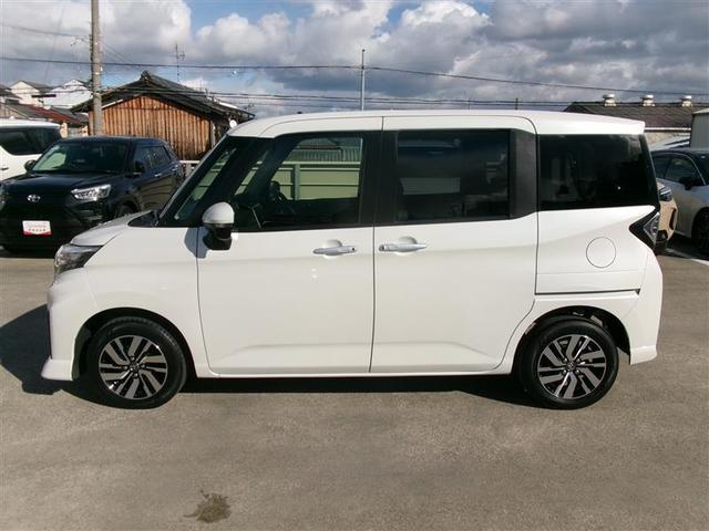 ルーミー カスタムＧ　トヨタ認定中古車　バックモニター　横滑り防止システム　運転席助手席エアバック　左右電動スライドドア　アイドリングストップ　オートエアコン　ＬＥＤヘッドライト　ＳＤナビ　フルセグＴＶ　ＥＴＣ　ドラレコ（2枚目）