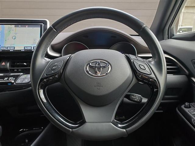 Ｃ－ＨＲ Ｇ　軽減ブレーキ　Ｂモニタ　ＤＶＤ再生可　アイドルストップ　地デジフルセグ　半革シート　１オーナ－車　ＥＴＣ付　キーフリーシステム　ＬＥＤヘッド　ナビ＆ＴＶ　イモビライザー　横滑り防止機能　クルーズＣ（15枚目）