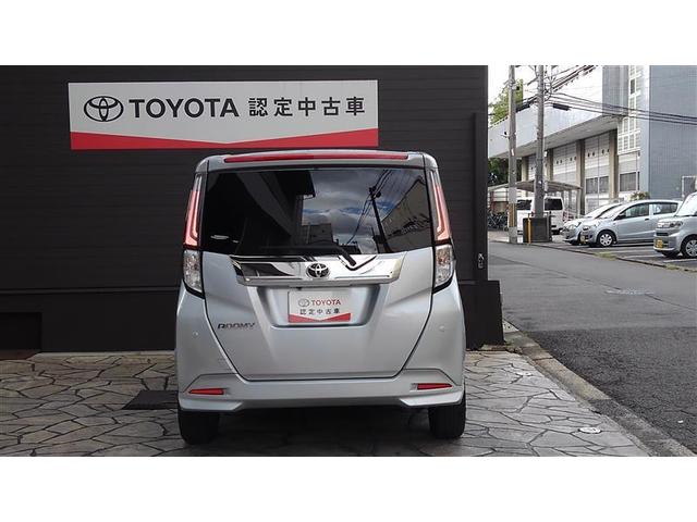 ルーミー カスタムＧ－Ｔ　助手席エアバック　両側オートスライドドア　スマートキープッシュスタート　ＬＥＤライト　１オーナー　横滑り防止機能　クルコン　ＥＴＣ付　アルミホイール　フルフラット　キーレス　ＤＶＤ　ナビ＆ＴＶ　ＡＢＳ（6枚目）