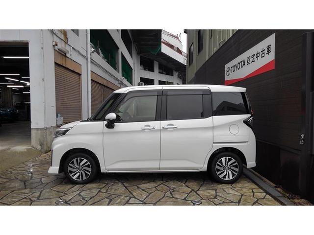 ルーミー カスタムG アイドリング 両側電動SD LEDヘット バックビューモニター 衝突回避ブレーキ TV フルフラット 地デジ スマートキー クルーズコントロール ETC ドライブレコーダー 1オーナー オートエアコン(3枚目)