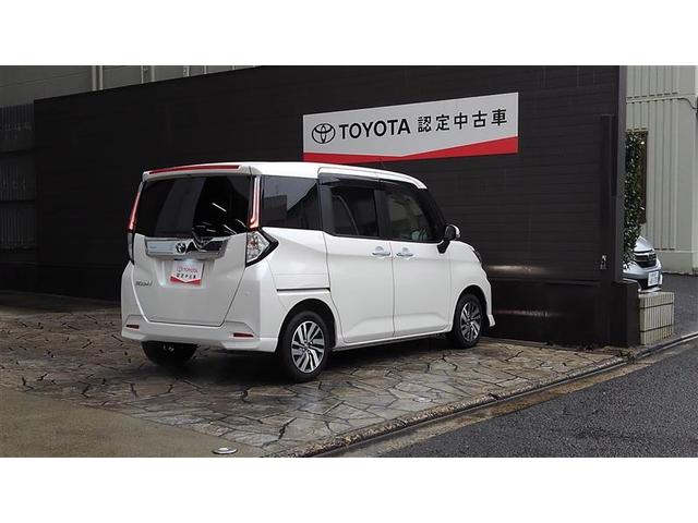 ルーミー カスタムG アイドリング 両側電動SD LEDヘット バックビューモニター 衝突回避ブレーキ TV フルフラット 地デジ スマートキー クルーズコントロール ETC ドライブレコーダー 1オーナー オートエアコン(5枚目)