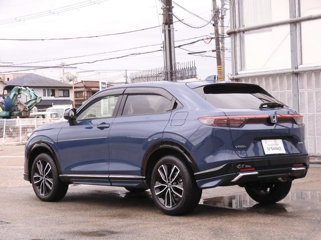 ヴェゼル ｅ：ＨＥＶＺ　弊社元デモカー　純正９インチナビ　ＥＴＣ　全周囲カメラ　純正前後ドラレコ　シートヒーター　パワーテールゲート　障害物センサー　ＬＥＤヘッドライト　衝突被害軽減ブレーキ　ホンダセンシング（27枚目）