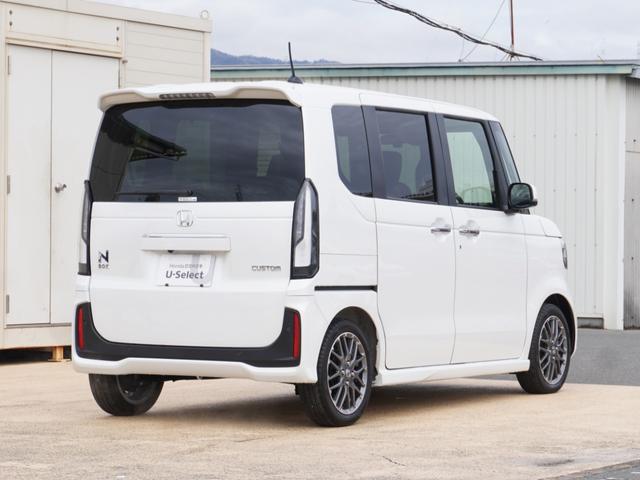 Ｎ－ＢＯＸカスタム ターボ　弊社元デモカー　純正９インチナビ　ＥＴＣ　リヤカメラ　両側電動スライドドア　純正フロントドラレコ　シートヒーター　障害物センサ－　ＬＥＤヘッドライト　衝突被害軽減ブレーキ　ホンダセンシング（14枚目）