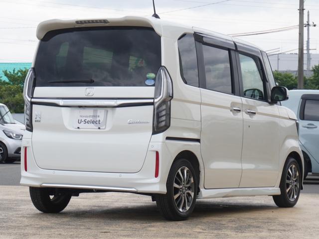 Ｎ－ＢＯＸカスタム Ｌ　ワンオーナー　純正メモリーナビナビ　ＥＴＣ　リヤカメラ　両側電動スライドドア　前後ドラレコ　シートヒーター　障害物センサー　ＬＥＤヘッドライト　衝突被害軽減ブレーキ　ホンダセンシング　ホンダ認定中古車（14枚目）